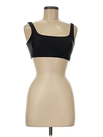 Pre-owned Girlfriend Collective Sports Bra In Black
