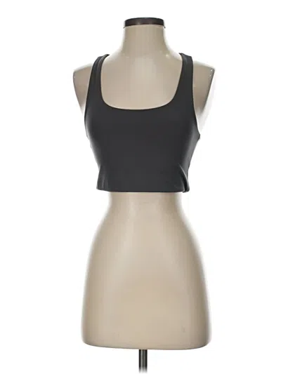 Pre-owned Girlfriend Collective Sports Bra In Black