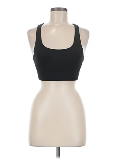 Pre-owned Girlfriend Collective Sports Bra In Black