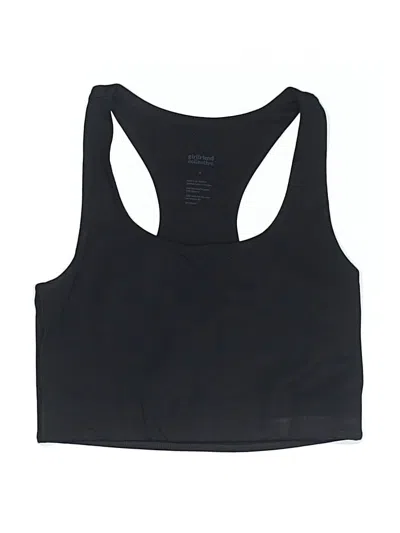 Pre-owned Girlfriend Collective Sports Bra In Black
