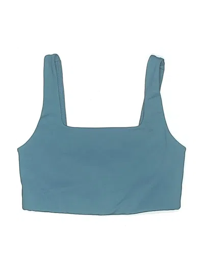 Girlfriend Collective Sports Bra In Blue