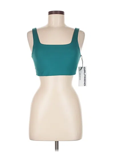 Girlfriend Collective Sports Bra In Blue