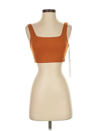 Girlfriend Collective Sports Bra In Orange