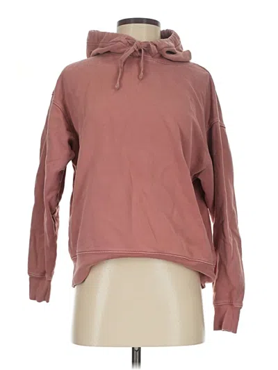 Pre-owned Girlfriend Collective Sweatshirt In Pink