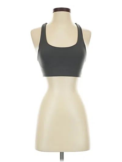 Pre-owned Girlfriend Collective Tank Top Black Halter Neckline Tops