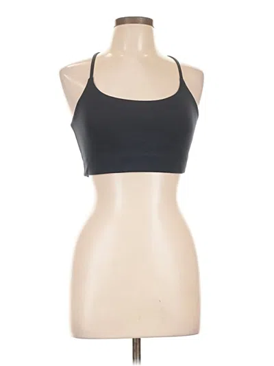 Pre-owned Girlfriend Collective Tank Top Black Halter Neckline Tops