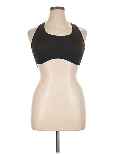 Pre-owned Girlfriend Collective Tank Top Black Halter Neckline Tops