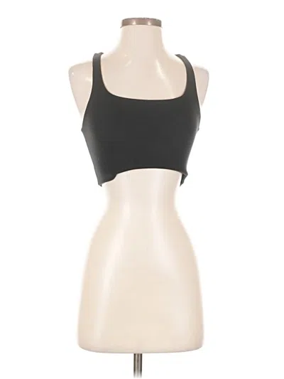 Pre-owned Girlfriend Collective Tank Top Black Halter Neckline Tops
