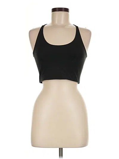 Pre-owned Girlfriend Collective Tank Top Black Halter Neckline Tops