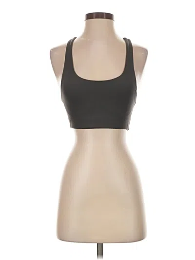 Pre-owned Girlfriend Collective Tank Top Black Halter Neckline Tops