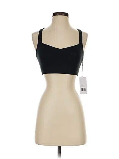 Pre-owned Girlfriend Collective Tank Top Black Strapless Neckline Tops