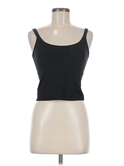 Pre-owned Girlfriend Collective Tank Top Black Strapless Neckline Tops