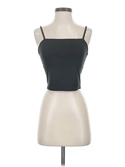 Pre-owned Girlfriend Collective Tank Top Black Strapless Neckline Tops