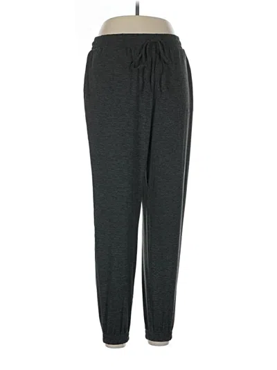 Pre-owned Girlfriend Collective Track Pants In Gray