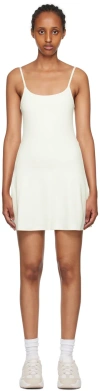 Girlfriend Collective White Juliet Dress In Ivory