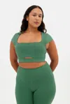GIRLFRIEND COLLECTIVE WILLOW FARRAH CAP SLEEVE BRA