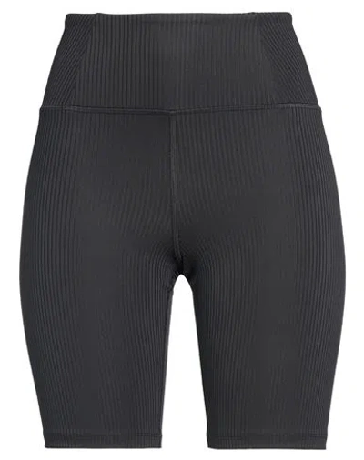Girlfriend Collective Woman Shorts & Bermuda Shorts Charcoal Size 3xl Recycled Polyester, Elastane In Blue