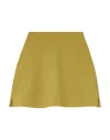 Girlfriend Collective Woman Shorts & Bermuda Shorts Mustard Size Xs Recycled Polyester, Elastane In Yellow
