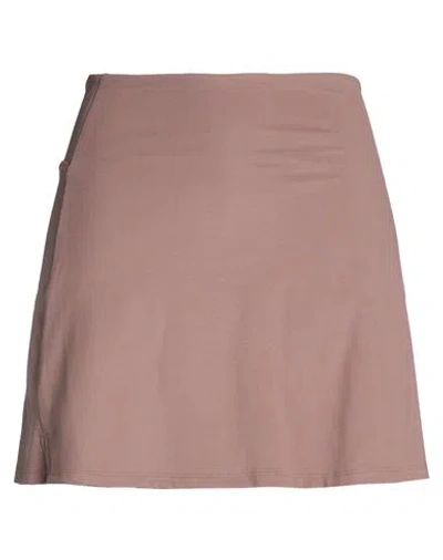 Girlfriend Collective Woman Shorts & Bermuda Shorts Taupe Size 3xl Recycled Polyester, Elastane In Gray