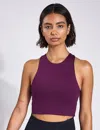 Girlfriend Collective Women's Dylan Sports Bra In Purple