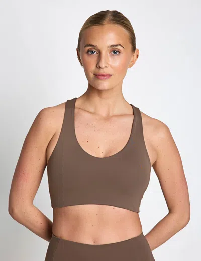 Girlfriend Collective Women's Lola Sports Bra In Gray