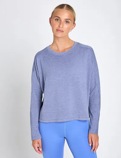 Girlfriend Collective Women's Reset Long Sleeve Tee In Gray