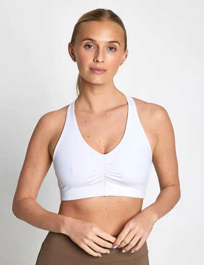 Girlfriend Collective Women's Stevie Ballet Sports Bra In White