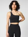 Girlfriend Collective Women's Uma One Shoulder Sports Bra