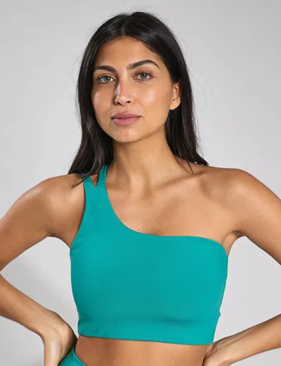 Girlfriend Collective Women's Uma One Shoulder Sports Bra