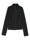 Girlfriend Collective Zip-up Jacket In Black