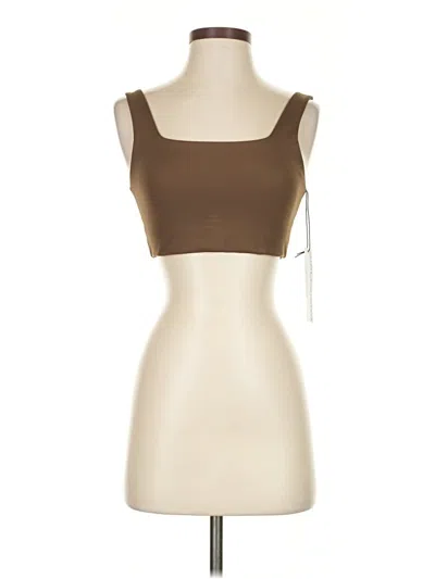 Pre-owned Girlfriends La Sports Bra In Brown