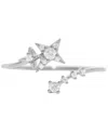 Girls Crew Crystal Interstellar Adjustable Ring In Silver