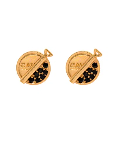 Girls Crew Crystal Premium Caviar Stud Earrings In Multi