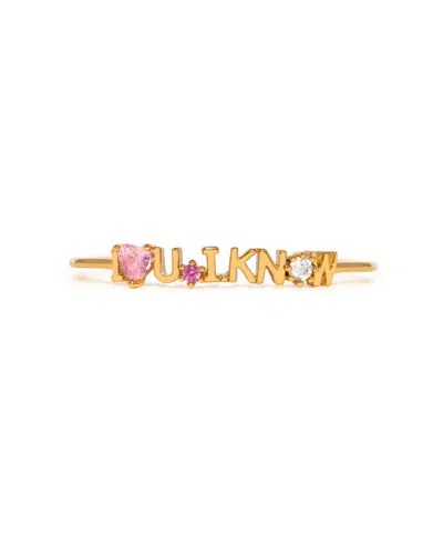 Girls Crew Star Wars I Love You I Know Ring In Gold
