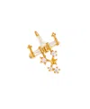 Girls Crew Crystal Star Wars X-wing Ear Cuff In Gold
