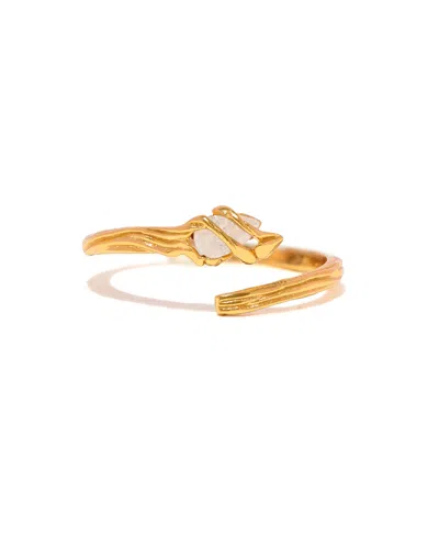 Girls Crew Crystal The Lord Of The Rings Gandalf Staff Ring In Gold