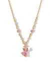 Girls Crew Disney Winnie The Pooh Crystal The Little Piglet Necklace In Gold
