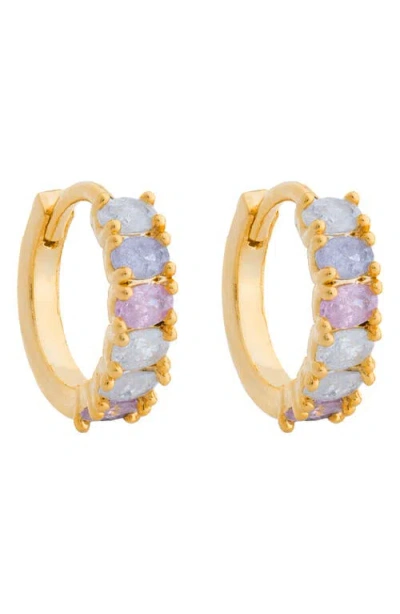 Girls Crew Dreaming About You Hoop Earrings In Gold