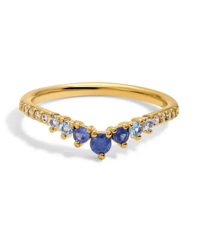 Girls Crew Faux Cubic Zirconia Birthstone Ring In December