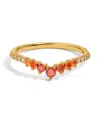 Girls Crew Faux Cubic Zirconia Birthstone Ring In May