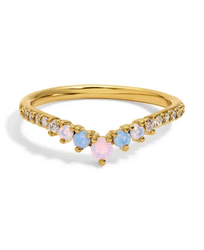 Girls Crew Faux Cubic Zirconia Birthstone Ring In November