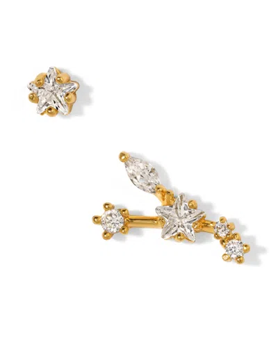 Girls Crew Faux Cubic Zirconia Constellation Stud Earrings In Sagittarius