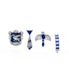 Girls Crew Harry Potter Ravenclaw House Crystal Earring Set In Metallic