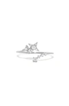 Girls Crew Interstellar Adjustable Ring In Silver
