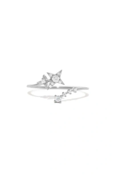 Girls Crew Interstellar Adjustable Ring In Silver
