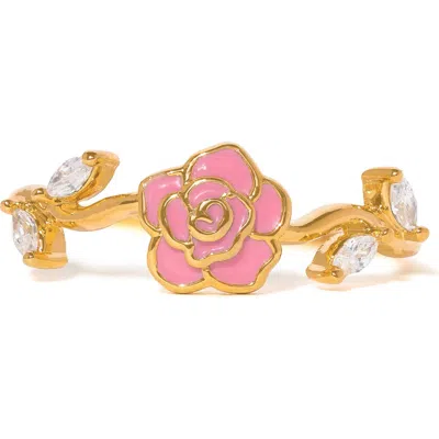 Girls Crew Rosebud Ring In Gold