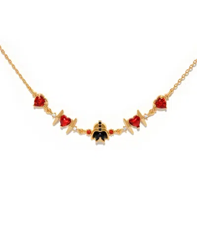 Girls Crew Star Wars Crystal Lord Vader Gold Plated Bracelet