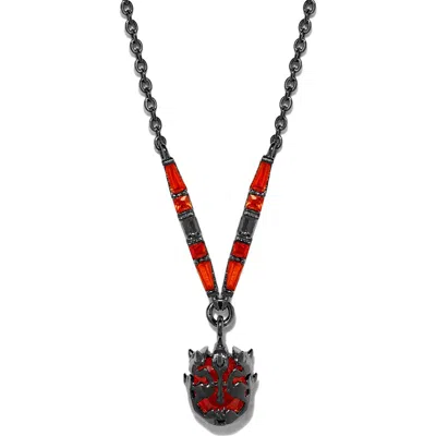 Girls Crew Star Wars Darth Maul Pendant Necklace In Multi