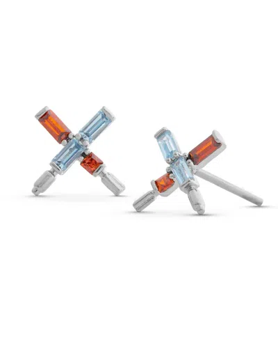Girls Crew Star Wars Lightsaber Dual Earring Studs In Metallic