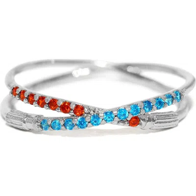 Girls Crew Star Wars Lightsaber Duel Crystal Ring In Metallic